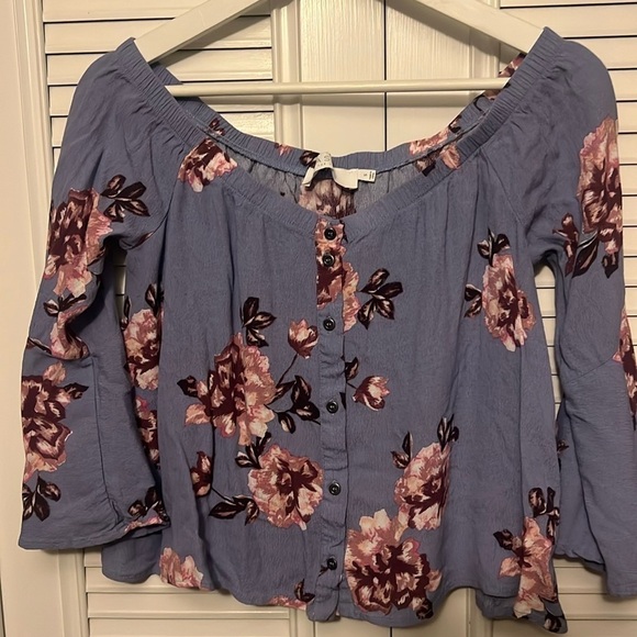 Astr the label size S floral top 100% viscose - Picture 1 of 7